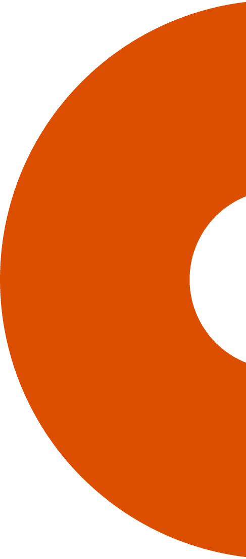 Orange Circular Image